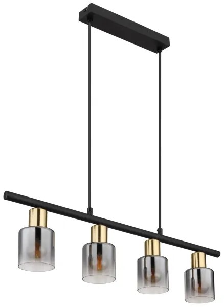 Globo 54310-4H - Lampadario a sospensione con filo HOLLSY 4xE14/25W/230V