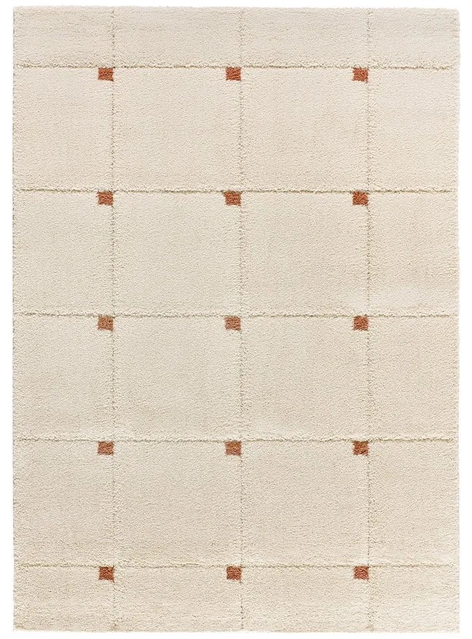 Tappeto color mattone/color crema 160x230 cm Brenda – Universal