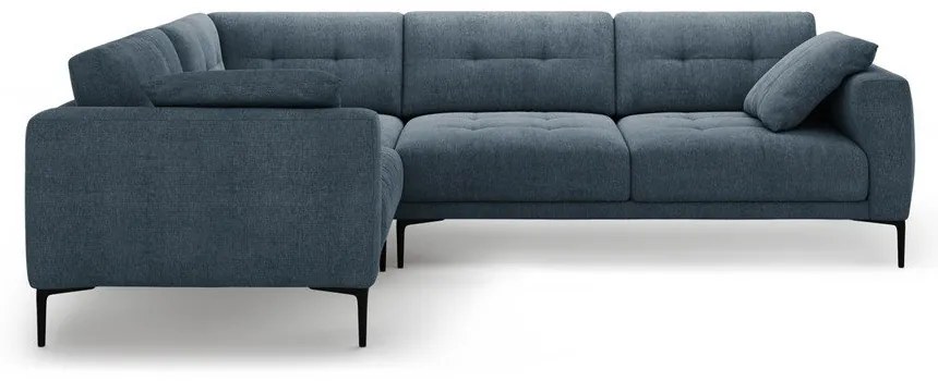 Divano angolare blu scuro (con penisola a sinistra/a L) Bemy – Micadoni