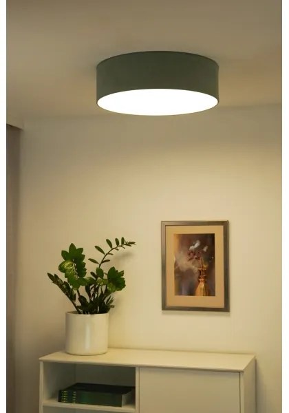 Duolla - Lampada LED da soffitto CORTINA LED/26W/230V Ø30 cm 4000K turchese