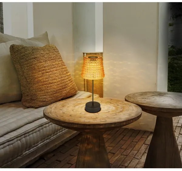 Globo 36634-2A - Set 2x LED lampada solare SOLAR LED/0,06W/3V IP44 arancione