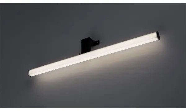 Rabalux 75052 - Illuminazione a LED per specchio da bagno OLIRO LED/9W/230V IP44 60 cm nero