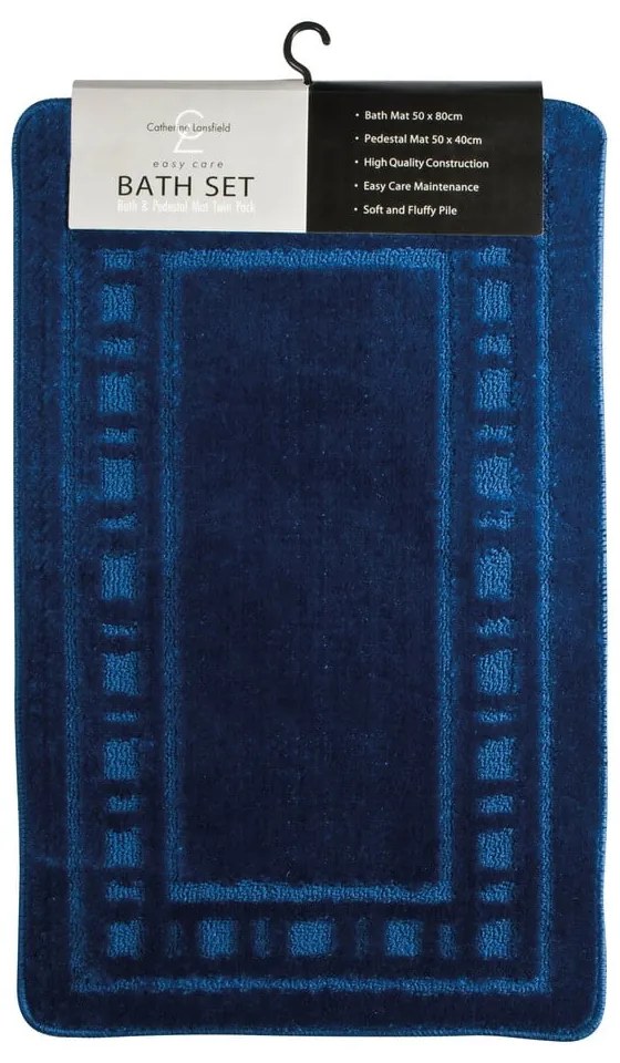 Tappetini da bagno blu in set da 2 Armoni - Catherine Lansfield