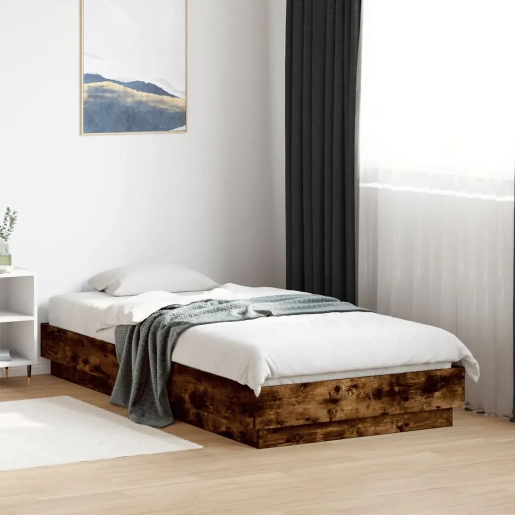 Giroletto con led rovere fumo 75x190 cm