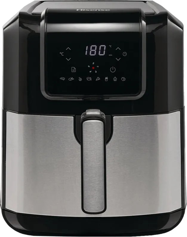 H06AFBS1S3 friggitrice Singolo 5 l 1700 w Friggitrice ad aria calda Nero - Hisense