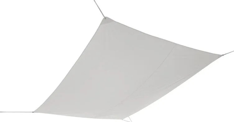 Vela ombreggiante rettangolare bianco 300 x 400 cm