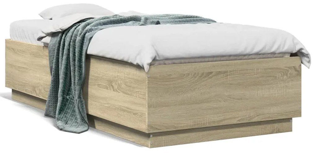 Giroletto rovere sonoma 90x190 cm in legno multistrato