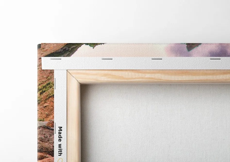 Quadro su tela – Cascate alpine