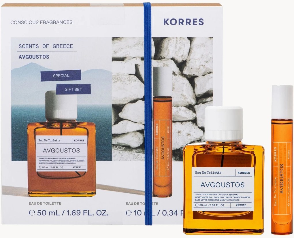 Set di 2 profumi unisex Avgoustos (fruttato)