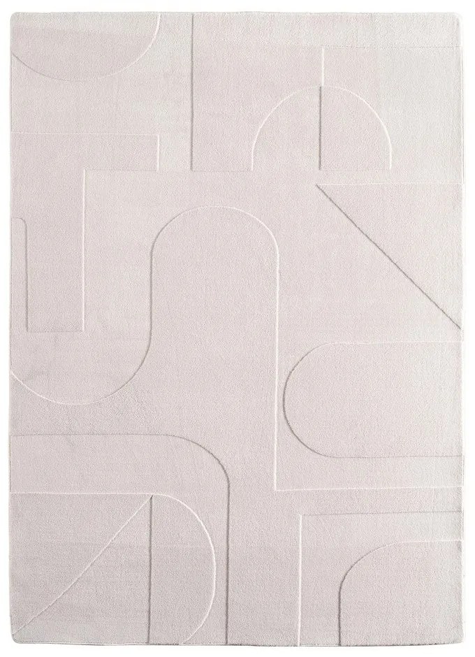 Tappeto color crema lavabile 140x200 cm Pompei 1614 – Ayyildiz Carpets