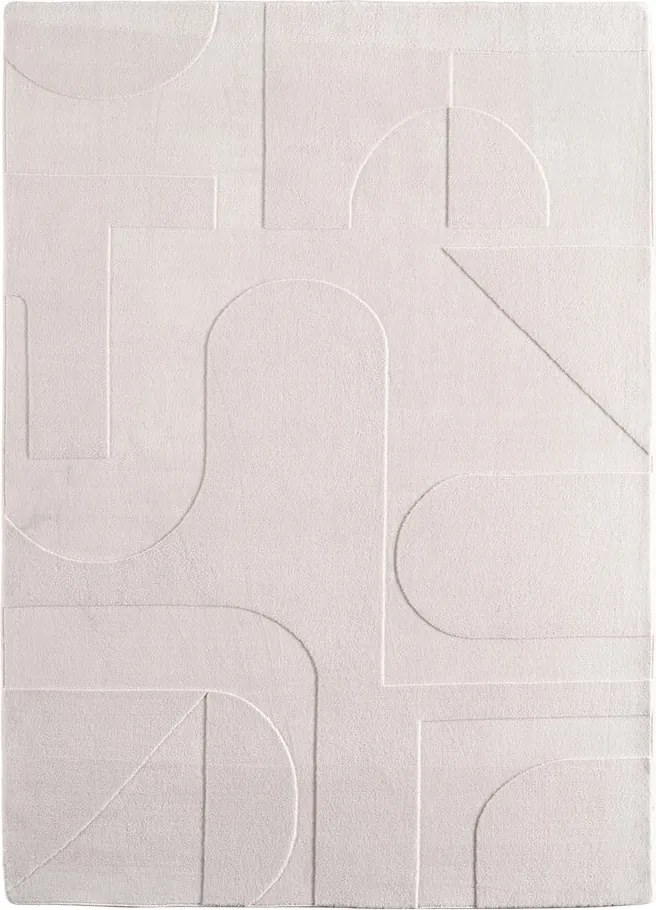 Tappeto color crema lavabile 160x230 cm Pompei 1614 – Ayyildiz Carpets