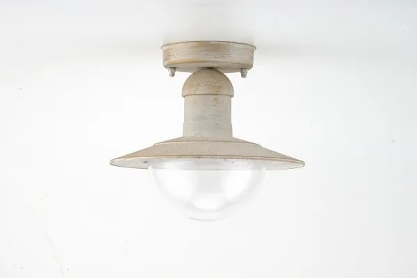 Brilagi - Plafoniera da esterno MOLDE 1xE27/60W IP44 bianco/patina