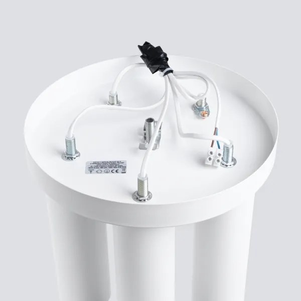 Sollux SL.1465 - Faretto LAGOS 5xGU10/10W/230V bianco