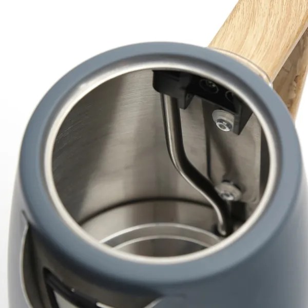 Bollitore 1,7 l 2400W/230V acciaio inox/grigio