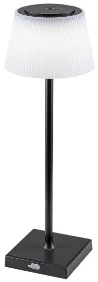 Rabalux 76010-LED Lampada da tavolo ricaricabile dimmerabile TAENA LED/4W/3,7V IP44 nero