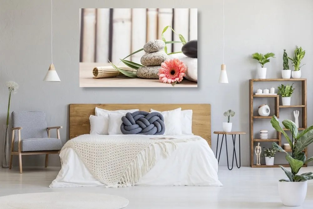 Quadro su tela – Natura morta benessere meditativa