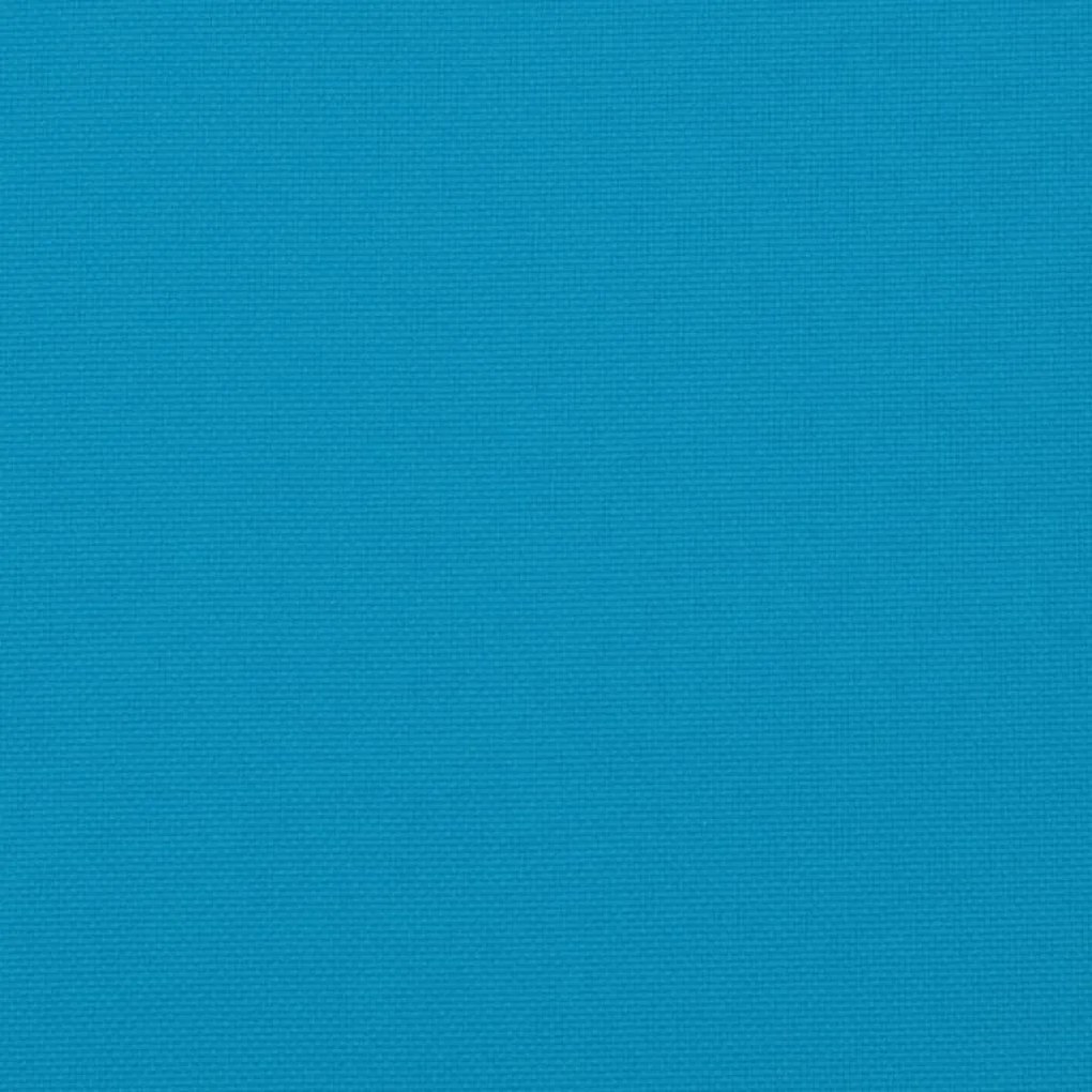 Cuscini per Sedia 4 pz Azzurro 50x50x7 cm in Tessuto Oxford