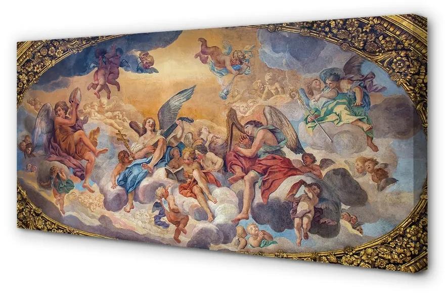 Quadro su tela Roma Picture of Angels 100x50 cm