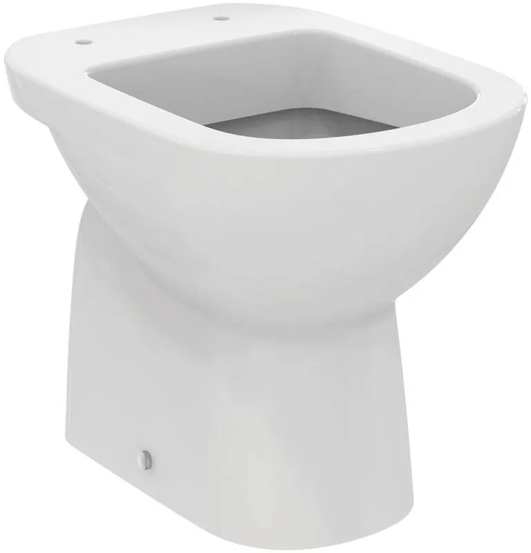 Vaso WC distanziato IDEAL STANDARD i.life a scarico pavimento, sedile escluso P 48.5 x L 36 x H 40 cm bianco