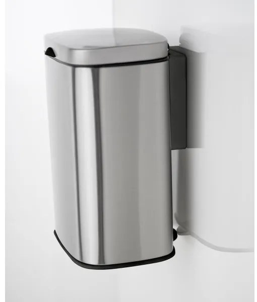 WENKO 25336100 - Cestino SARE 21,5x29,5 cm argento