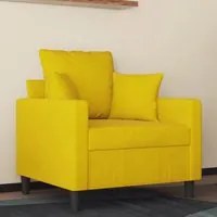 Poltrona Giallo 60 cm Vellutocod mxl 85759