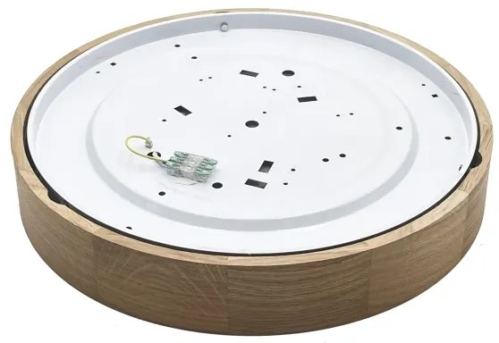 Brilagi - Plafoniera LED CARVALHO LED/36W/230V rovere Ø 47,5 cm