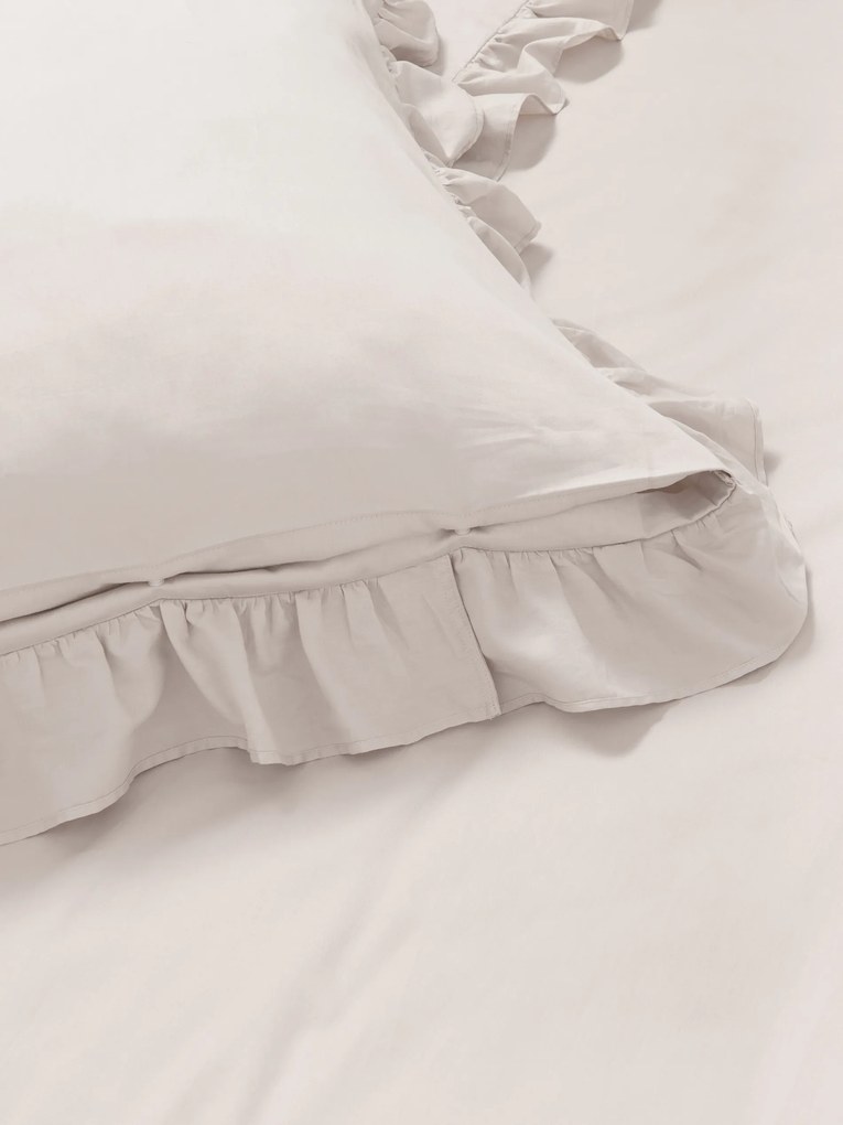 Sinsay - Set biancheria da letto in cotone - beige