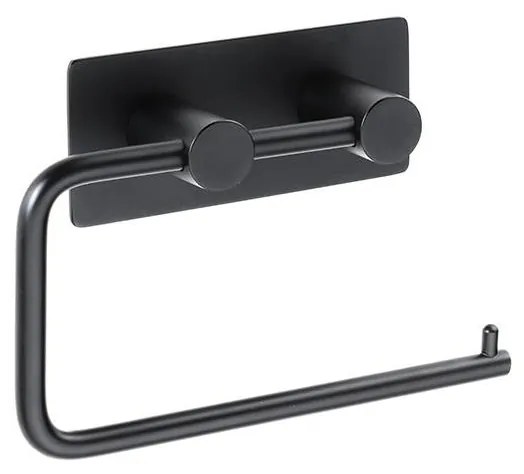 Supporto per carta 14,5 x 10 cm in acciaio inox, nero