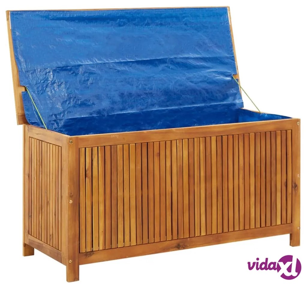 vidaXL Contenitore da Giardino 113x50x58cm in Legno Massello di Acacia
