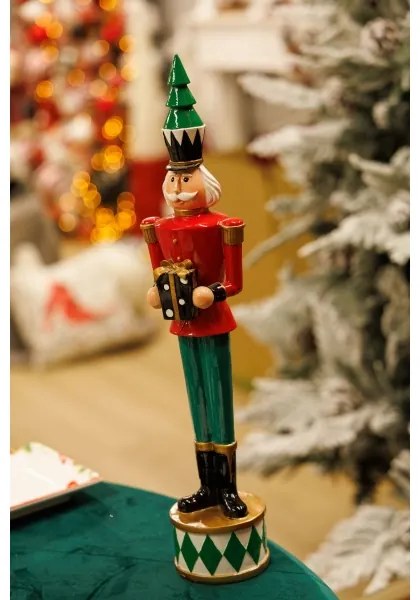 Decorazione natalizia 47 cm schiaccianoci