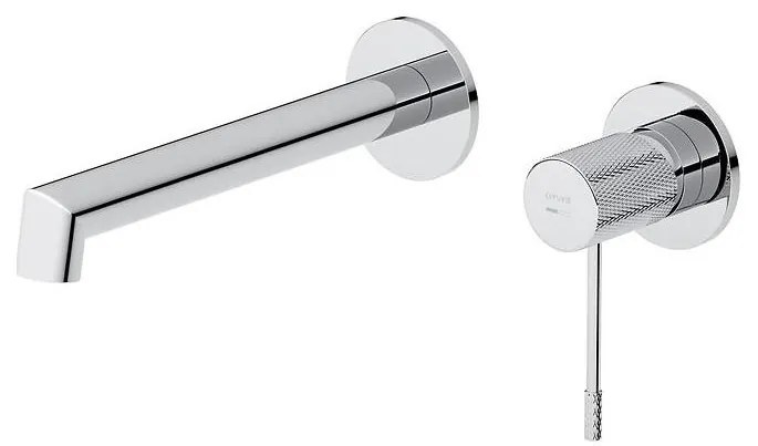 Cersanit S951-593-Rubinetto per lavabo da incasso ZEN cromo lucido