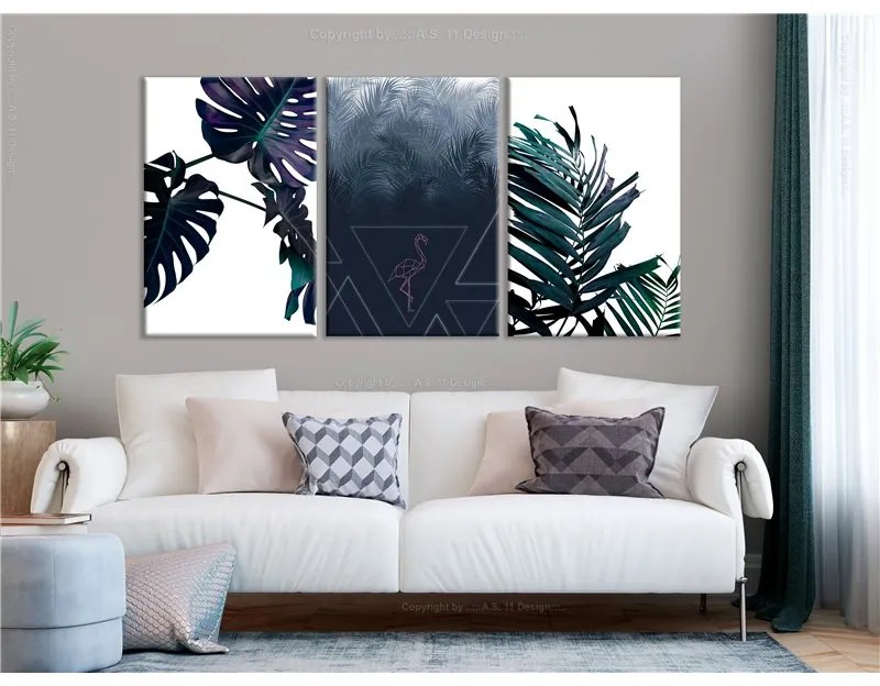 Quadro Cool Leaves (3 Parts)