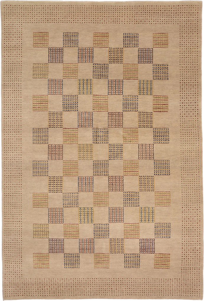 Loribaft Tappeto orientale 140 x 210 (Indian) Annodato A Mano