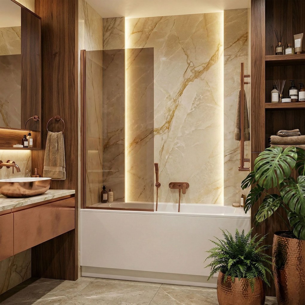 Schermo Rea Elegant Brush Copper 80