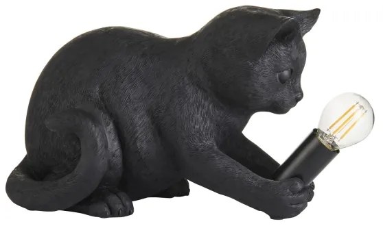 Endon 107390 - Lampada da tavolo KITTEN 1xE14/7W/230V nero