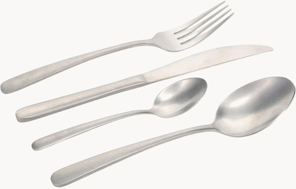 Set di 16 posate in acciaio inossidabile Aura, 4 persone