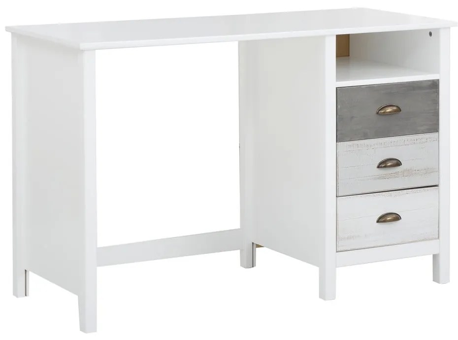 Tavolo da lavoro bianco e grigio Salva - Støraa