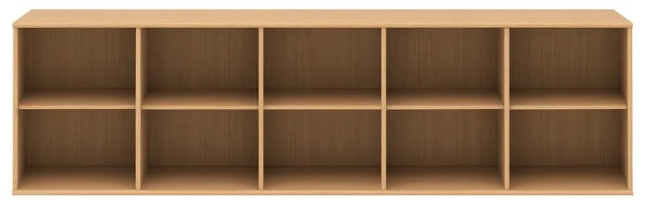 Libreria a sospensione in rovere naturale chiaro 220x61 cm Mistral - Hammel Furniture
