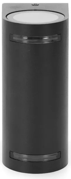 Aigostar - Applique da esterno 2xGU10/35W/230V nero IP54