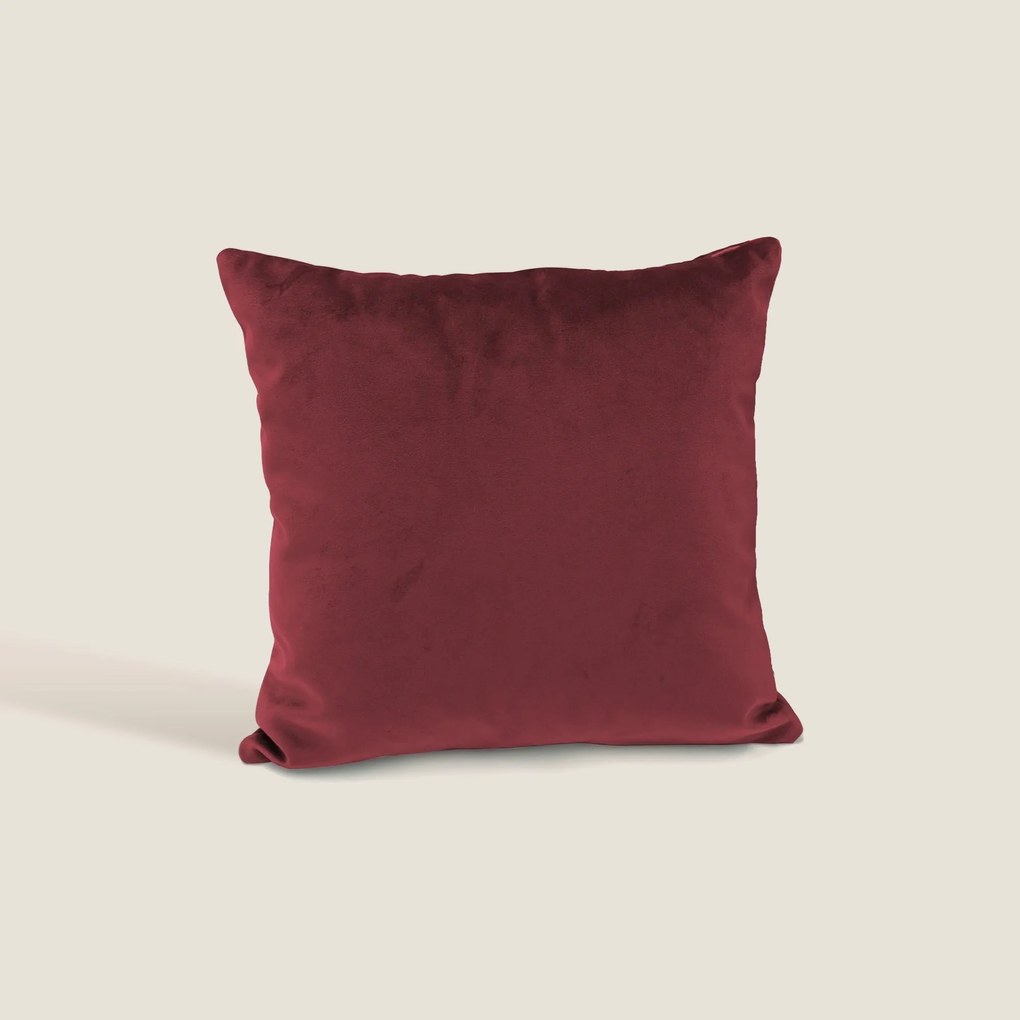 Velluto cuscini quadrati disponibile in diverse colorazioni in velluto impermeabile