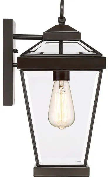 Quoizel QZ-RAVINE2-M-Applique da esterno RAVINE 1xE27/60W/230V IP44 marrone