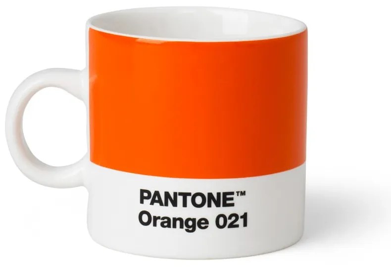 Tazza da espresso in ceramica arancione 120 ml Espresso Orange 021 - Pantone