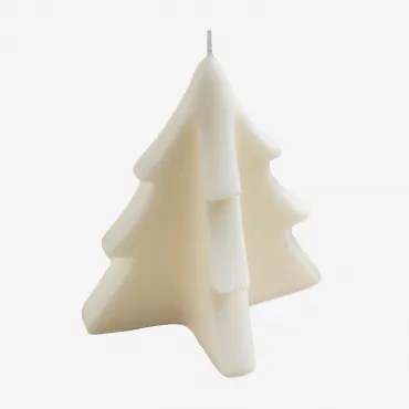 Confezione da 4 candele Mayris Bianco Avorio - Sklum