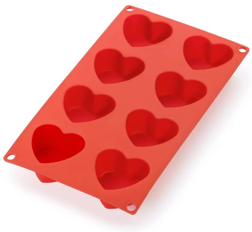 Stampo da forno in silicone 17,5x30 cm Heart – Lékué