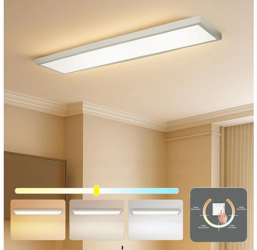 Brilagi - Lampada LED per bagno FRAME LED/50W/230V 3000/4000/6000K 120x30 IP44