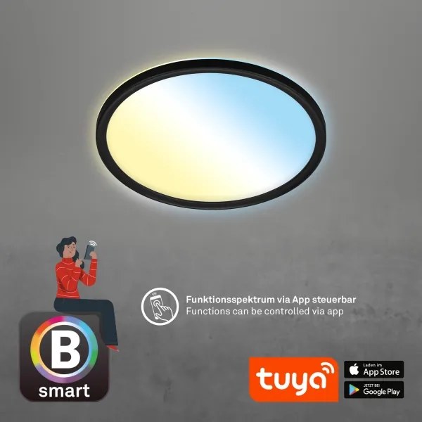 Briloner 7058-015 - Luce LED dimmerabile SLIM LED/18W/230V Wi-Fi Tuya + +TC