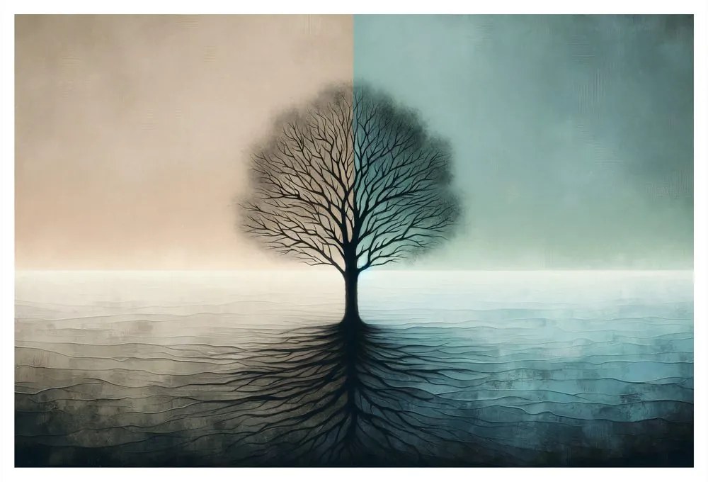 Quadro su tela – Albero della vita in equilibrio