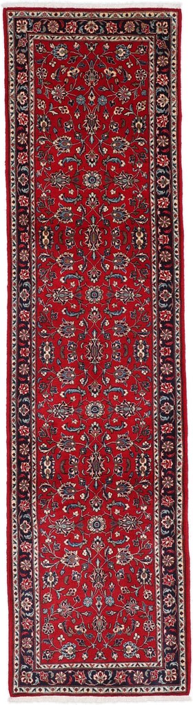 Kashan Tappeto persiano 80 x 300 (Iran) Annodato A Mano