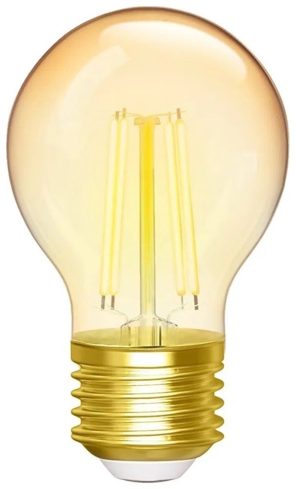 Lampadina LED dimmerabile FILAMENT G45 E27/4,5W/230V 2700-6500K Wi-Fi - Aigostar