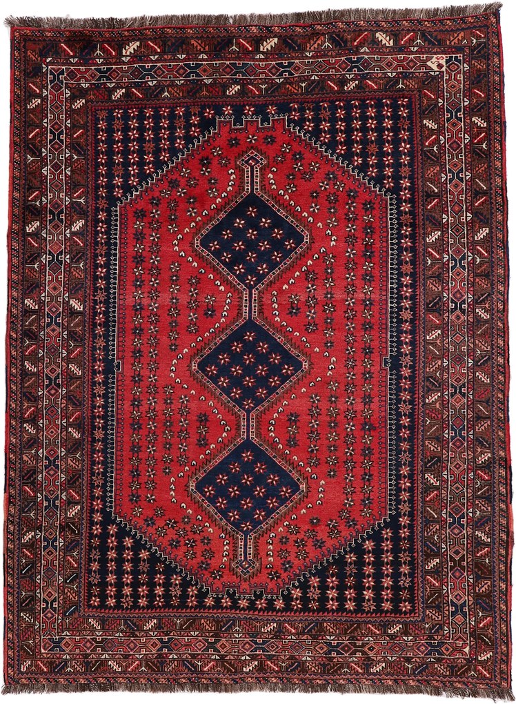 Shiraz Tappeto persiano 210 x 280 (Iran) Annodato A Mano